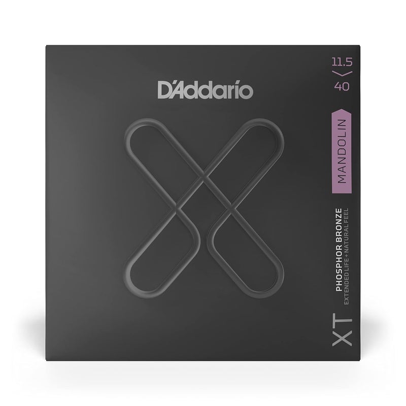 D'Addario XT Phosphor Bronze Mandolin Strings, Custom Medium, 11.5-40 - Image 2