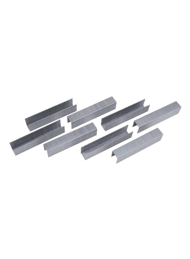 Deli E0017 Staples - 23/17, 1000 PCS/Box, Silver - Image 2