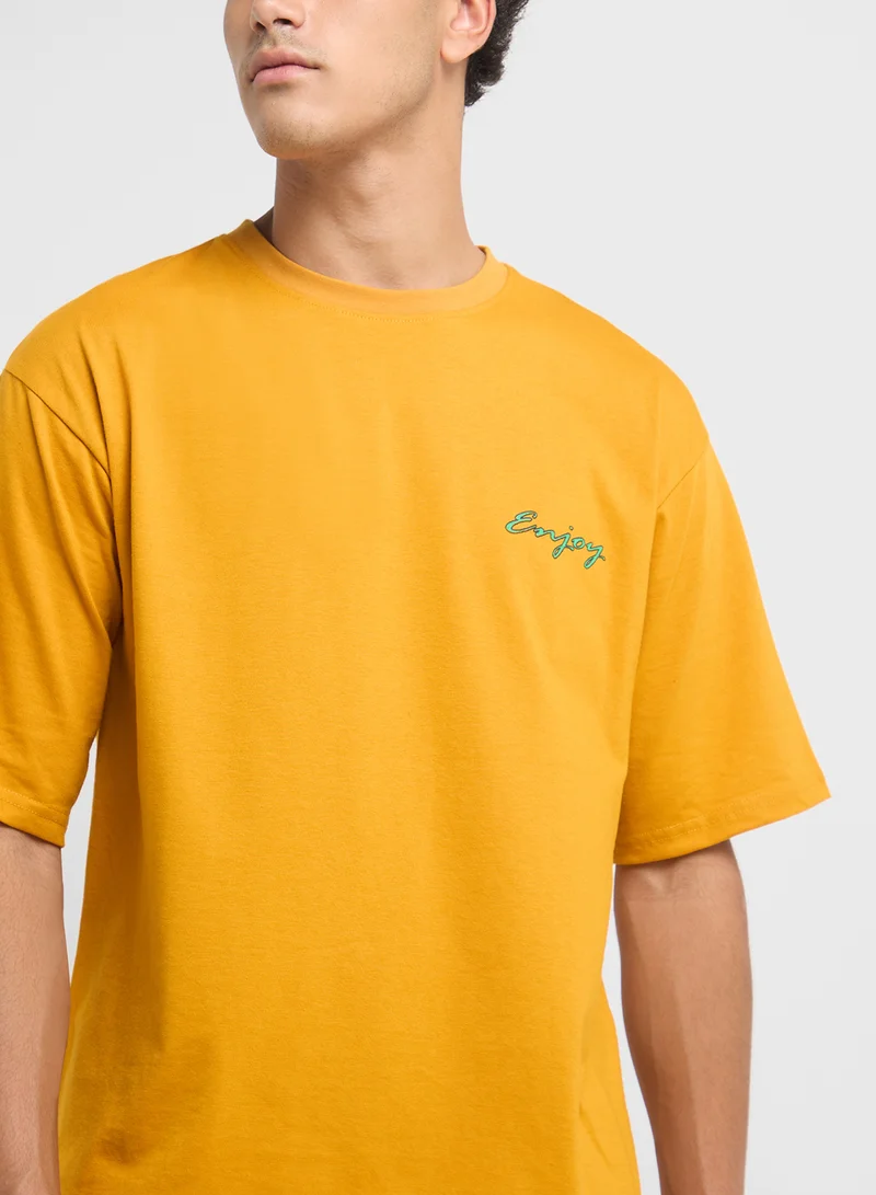 Seventy Five Oversized Graphic Tee