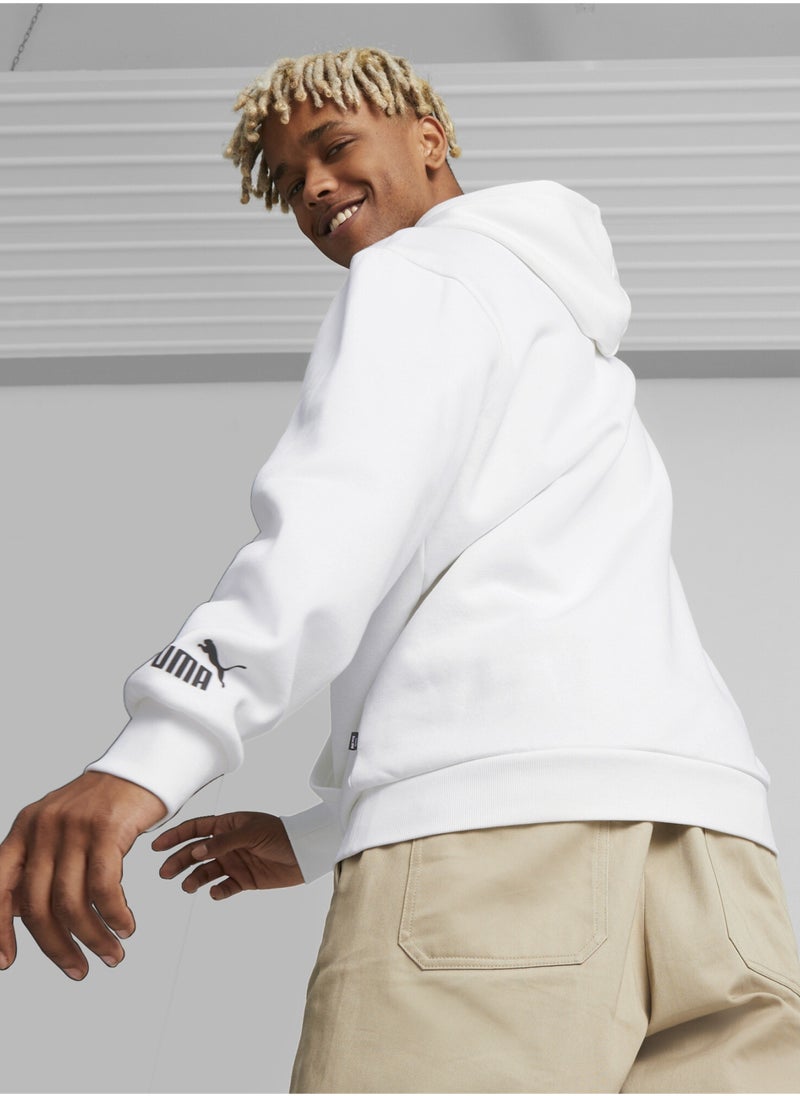 PUMA - Logo Repeat Mens Printed Hoodie - Image 1
