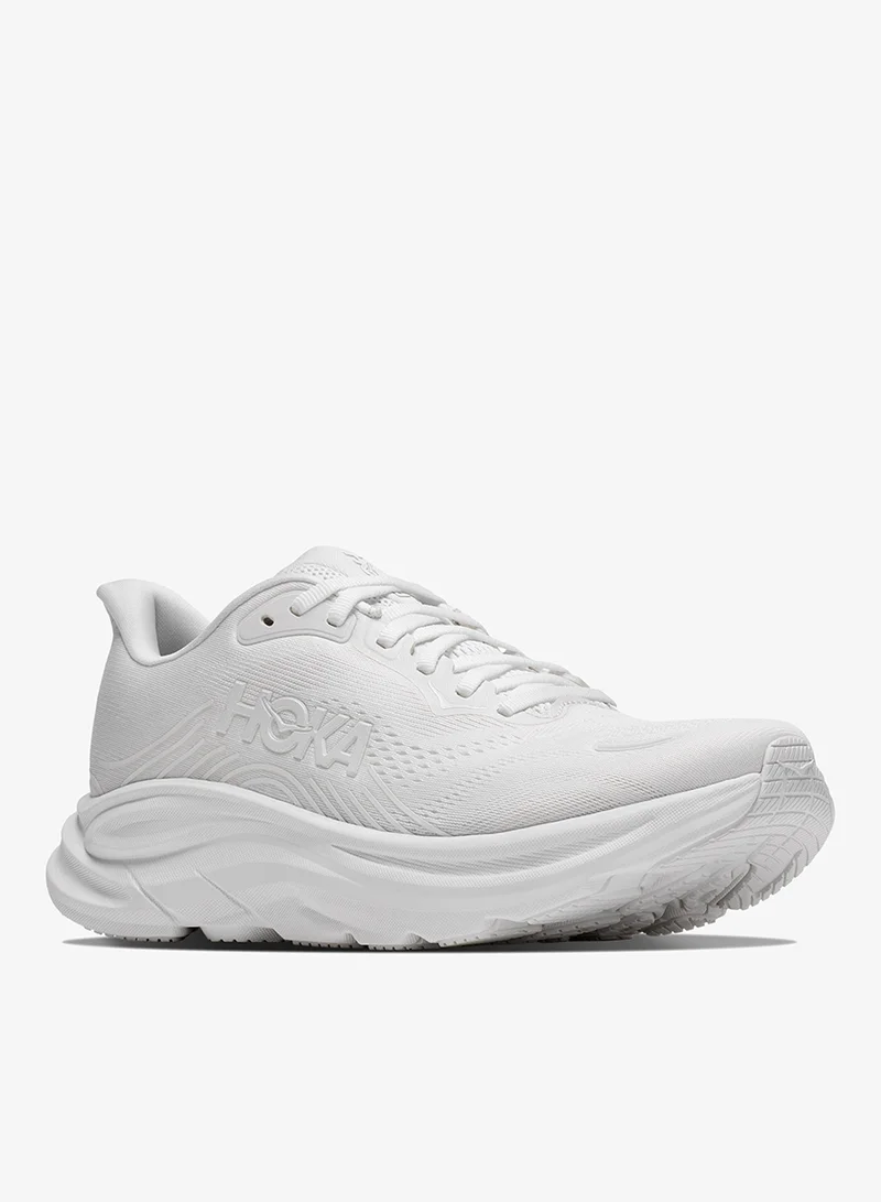 Hoka WHITE / WHITE Clifton 11 Wide for Women | Best Price UAE