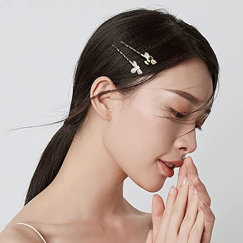 Tresneria® Korean Style Hair Clips Cute Bee Hair Clips Heart Clips - 26 PCS - Image 3