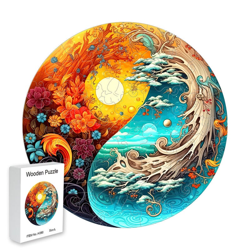 Popular Milu Wooden Puzzle Bird Special-Shaped Animal Wooden Puzzle Toy Flower Acrylic Manufacturer - Image 1