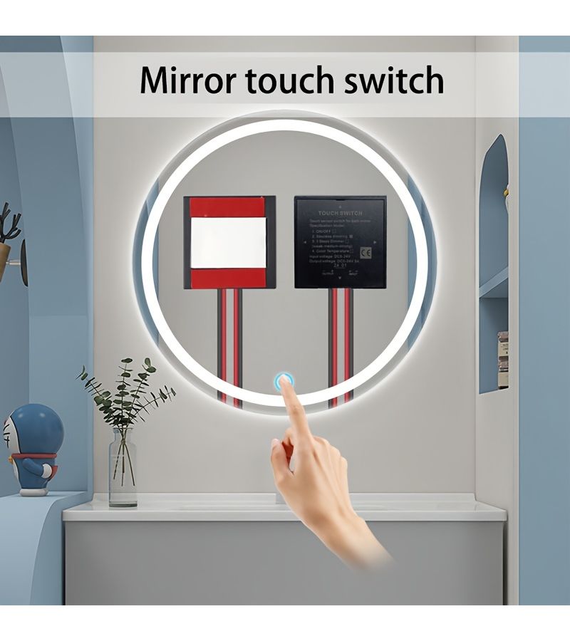 مفتاح اللمس الذكي DC5 24V لمرآة الحمام المزودة بمصابيح LED مع توصيل منفذ SM - Image 5