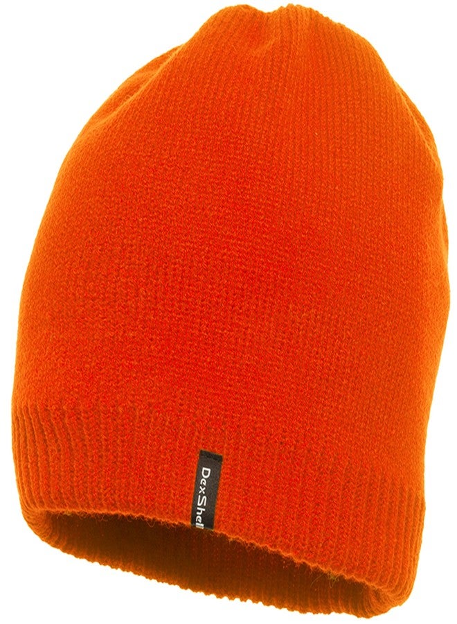 DexShell Waterproof Solo Beanie Blaze Orange - Image 1