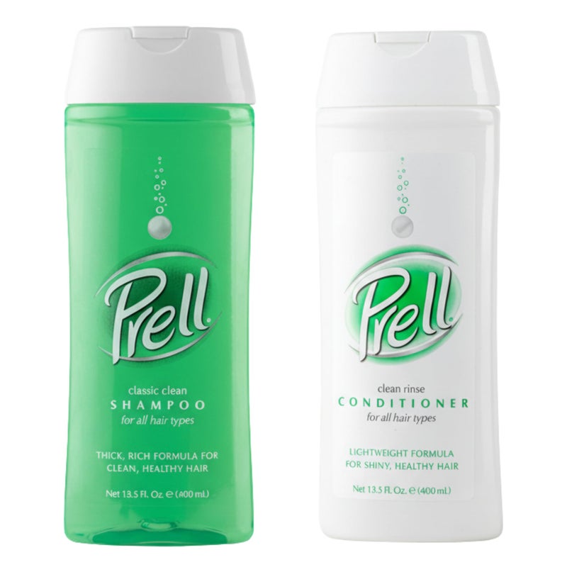 Prell 2-in-1 Shampoo & Conditioner â€“ Classic Clean Deep Cleansing & Lightweight Conditioning for Shiny Healthy Hair | 13.5 oz - Image 1