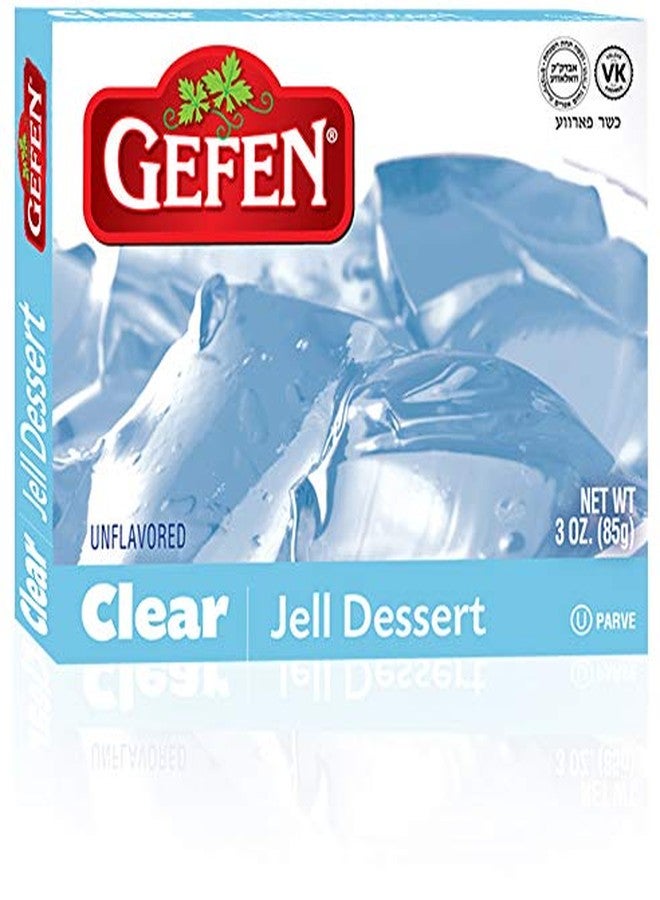 Gefen Clear Unflavored Jello, 3oz (1 Pack) - Image 1