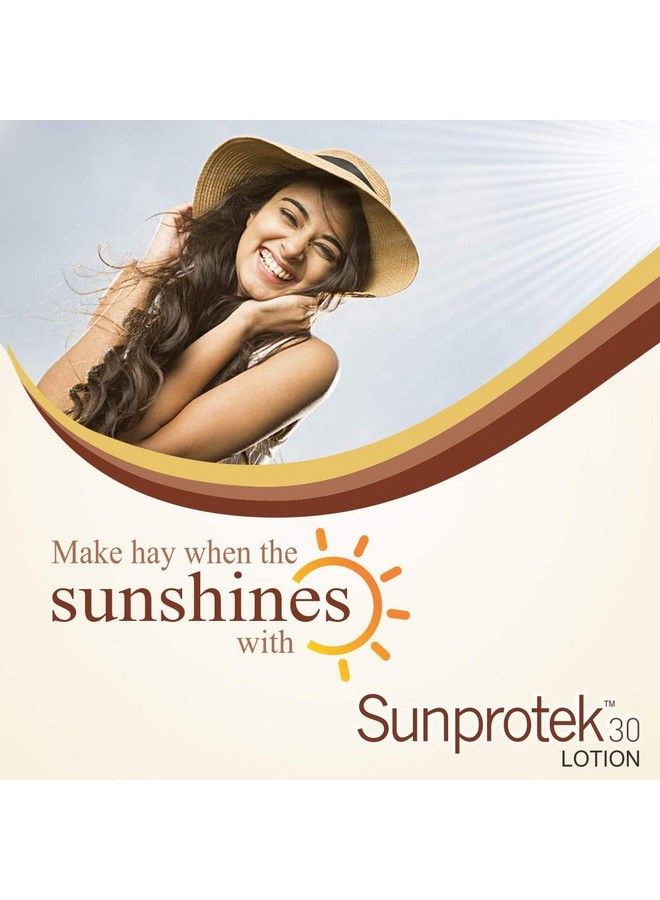 Salve واقي شمسي واسع الطيف من Sunprotek مع عامل حماية من أشعة الشمس SPF 30+، لوشن للجسم والوجه يحمي من أشعة الشمس فوق البنفسجية الضارة UVA/UVB، مضاد للتلوث، خفيف الوزن، غير لامع، يصلح حروق الشمس، يحمي البشرة من الاسمرار، 100 مل (عبوة من قطعتين) - Image 3