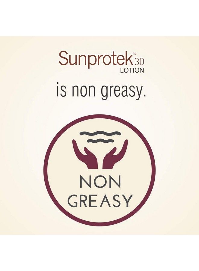 Salve واقي شمسي واسع الطيف من Sunprotek مع عامل حماية من أشعة الشمس SPF 30+، لوشن للجسم والوجه يحمي من أشعة الشمس فوق البنفسجية الضارة UVA/UVB، مضاد للتلوث، خفيف الوزن، غير لامع، يصلح حروق الشمس، يحمي البشرة من الاسمرار، 100 مل (عبوة من قطعتين) - Image 4