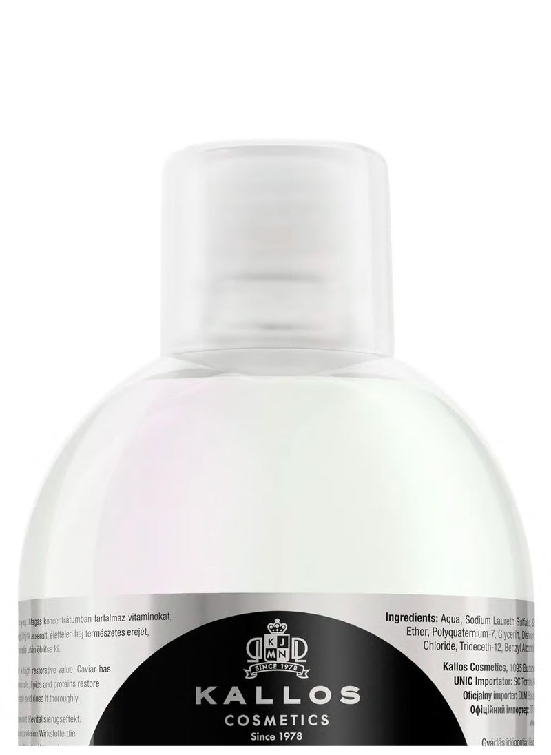 Kallos Kallos  Restorative Shampoo With Caviar Extract 1000ml  - Image 3