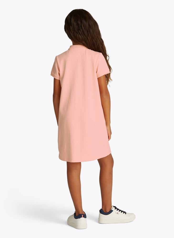 TOMMY HILFIGER - Kids Essential Polo Dress - Image 1