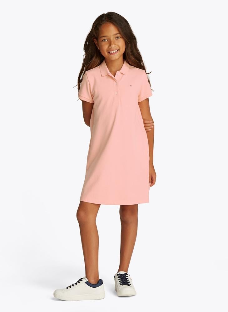 TOMMY HILFIGER - Kids Essential Polo Dress - Image 1
