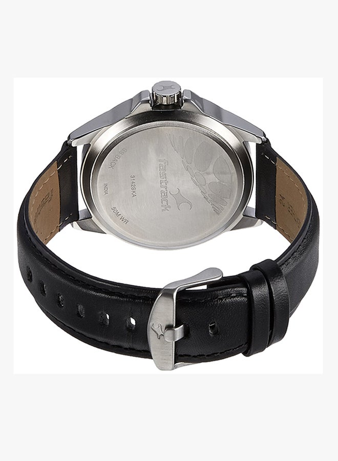 fastrack Men Water Resistant Analog Watch 3142SL01 - Image 2