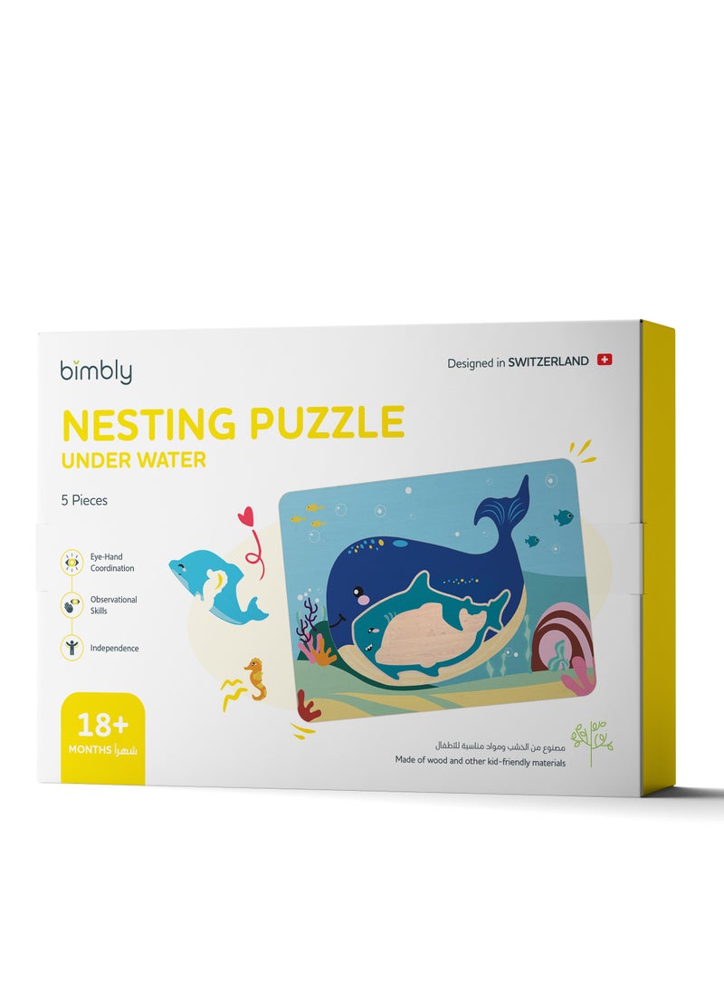 bimbly - Nesting Puzzle Underwater - Image 1