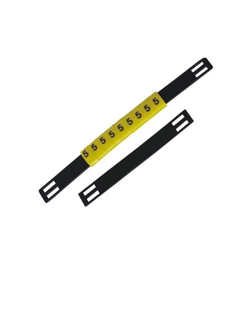 عالية الجودة PVC كابل علامة الشريط التعادل على قطاع الناقل (MS-135)  - Image 1