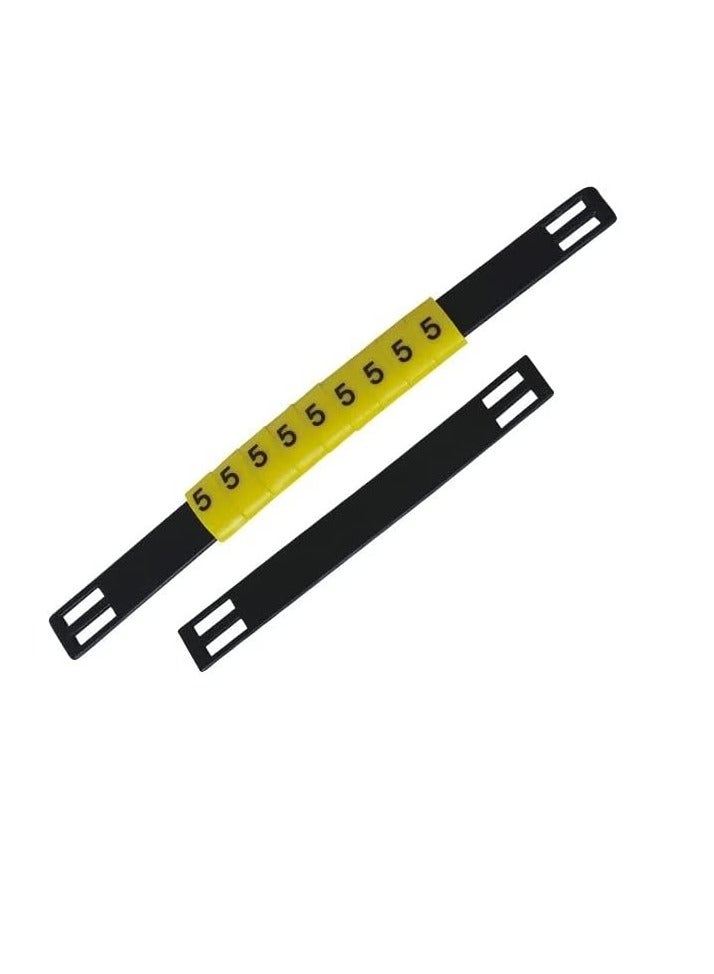 عالية الجودة PVC كابل علامة الشريط التعادل على قطاع الناقل (MS-135)  - Image 2
