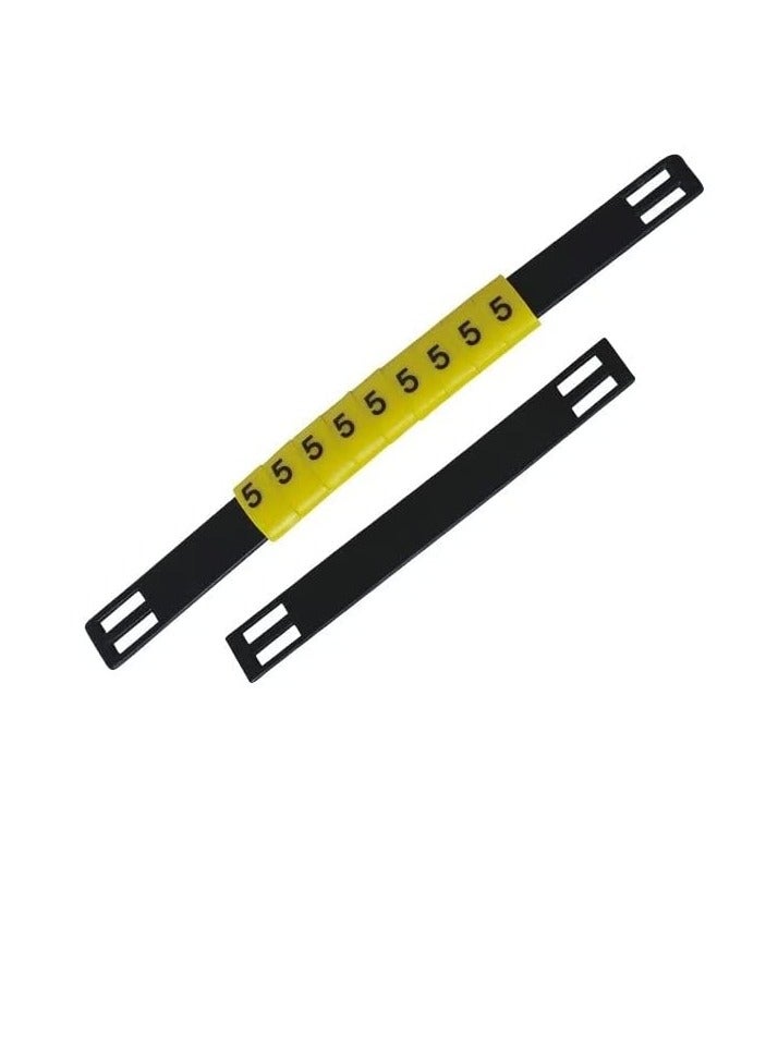 عالية الجودة PVC كابل علامة الشريط التعادل على قطاع الناقل (MS-135)  - Image 3