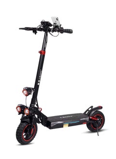 Crony T4 Fast Speed E-Scooter 2000W Motor 48v/13ah,10"Off-Road Tires,25–35KM Range,Dual Suspension/Hydraulic Disc Brakes E-Bike, Triple Led Headlamps, App-Connected Smart Lock,All-Terrain, Easy Foldable, Portable Commuter Electric Scooter For Adults & Kids,Aluminum Frame 120kg Load Skateboard, Urban Mobility tool，no Seat  - Image 1