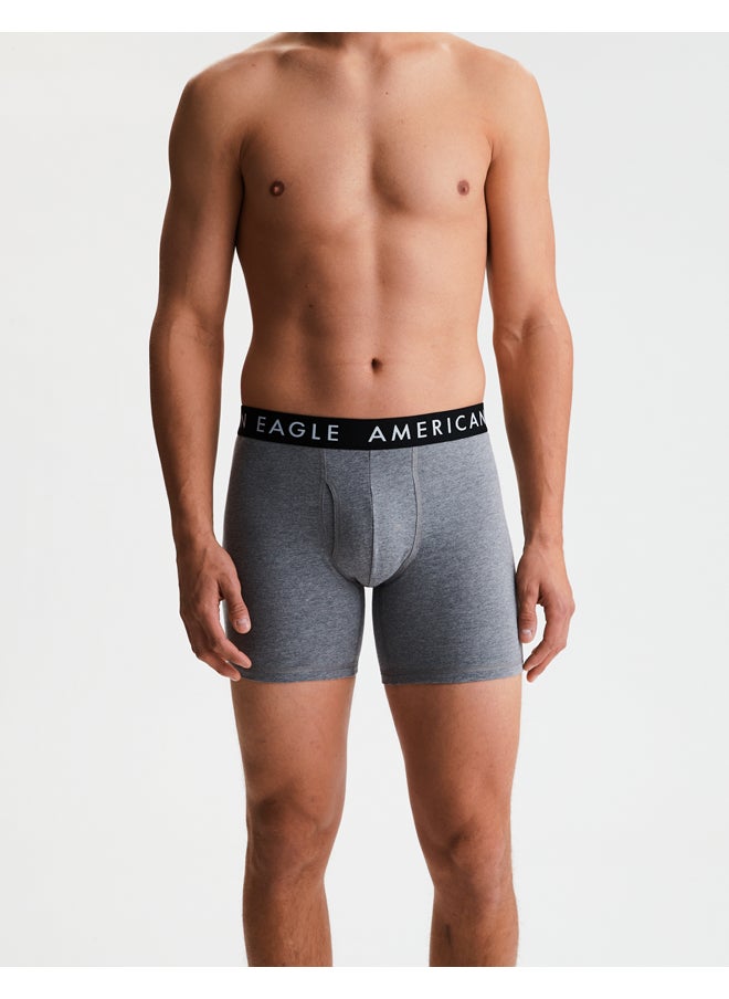 American Eagle - AEO Space Dye 6" Classic Boxer Brief - Image 1