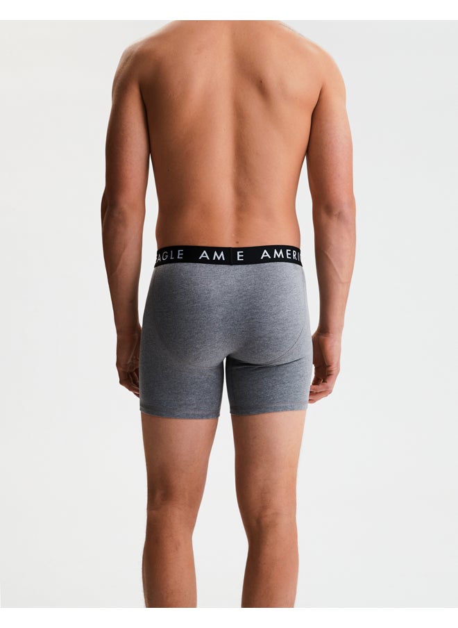 American Eagle - AEO Space Dye 6" Classic Boxer Brief - Image 1