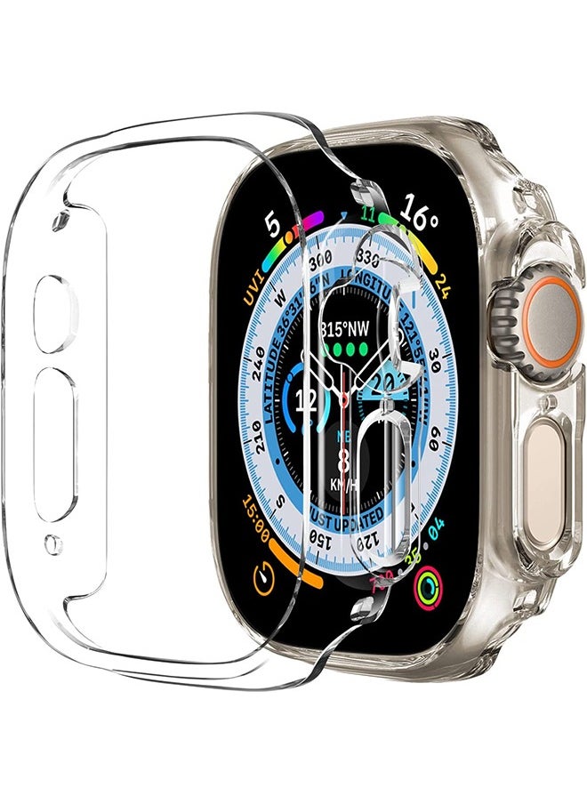 Generic - Apple Watch Ultra 49mm Case Protective Hard PC Cover Shockproof Hollow Bumper Frame Guard Compatible with iWatch Ultra 49mm - Image 1