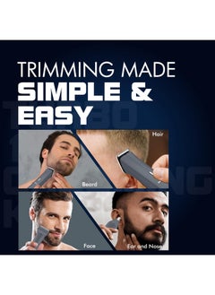 Havells Turbo 10 In 1 Grooming Kit | Hair,Face, Ear & Nose | No Nicks & Cuts | Gs6110  - Image 4