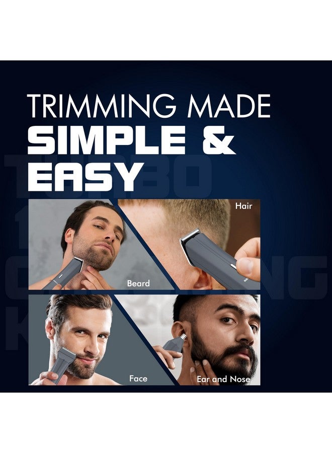 Havells Turbo 10 In 1 Grooming Kit | Hair,Face, Ear & Nose | No Nicks & Cuts | Gs6110 - Image 4