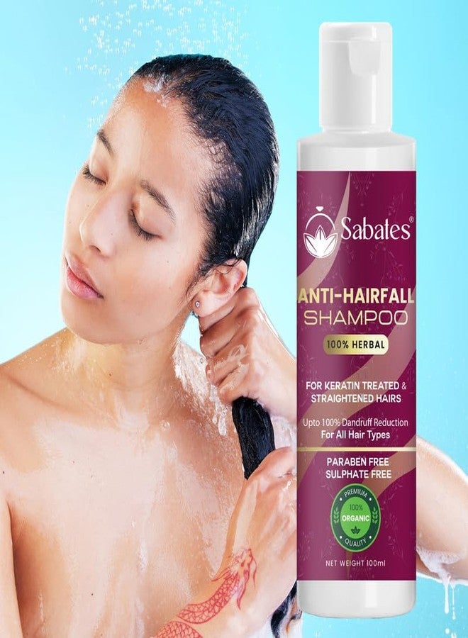 Sabates Anti-Hairfall Shampoo For Fresh, Strong and Shining HairSulphate Free|Helps in Strengthen Soften & Restore Natural Shine | Enriched with advanced quality ingredients - Image 3