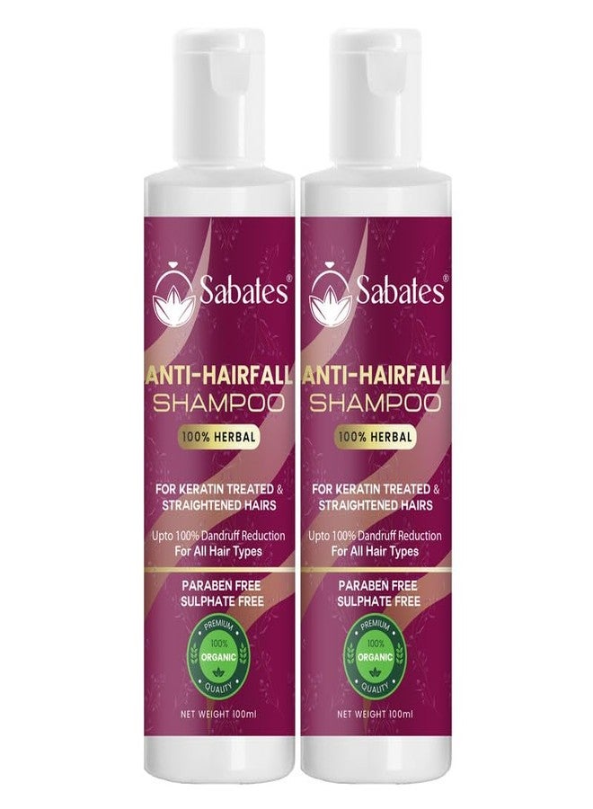 Sabates Anti-Hairfall Shampoo For Fresh, Strong and Shining HairSulphate Free|Helps in Strengthen Soften & Restore Natural Shine | Enriched with advanced quality ingredients - Image 1