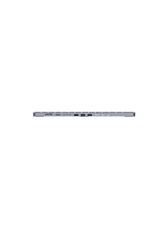 9-in-1 USB-C Hub with Keyboard- Support  3 x USB 3.0 Ports, HDMI 2.0, SD/Micro SD, Audio Jack & 100W PD Charging