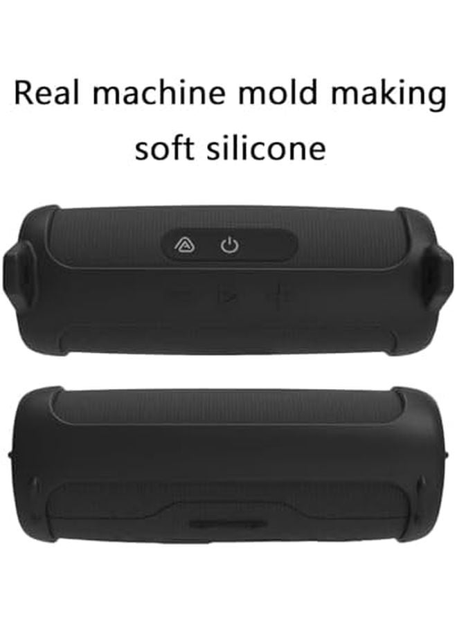 غطاء سيليكون أرجواني واقي، غطاء مضغوط خفيف الوزن يوفر حماية كاملة وسهل التنظيف لمكبرات الصوت - Image 5