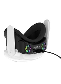 KASTWAVE Face Cover Cooling Fan for Oculus Quest 3, Comfortable Foam Pad Fan Cooler, RGB Cooling Fan Rechargeable, with 2 RGB Modes, Active Air Circulation Ventilation to Relieve Lens Fogging, Black  - Image 5