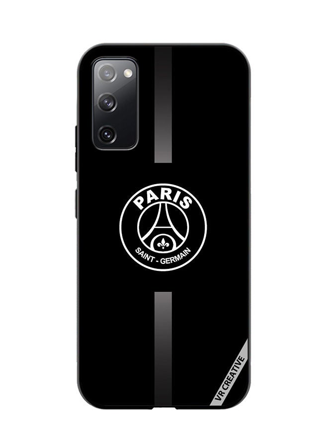 VR CREATIVE Protective Case Cover For Samsung Galaxy S20 FE 5G Paris Saint-Germain Design Multicolour - Image 1