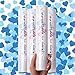 PrimePure Gender Reveal Confetti Cannon Biodegradable Heart Shaped Confetti Poppers Blue 4 Pack Baby Boy Gender Reveal Party Poppers Blue Paper Baby Party Supplies Pop Gun - Image 3