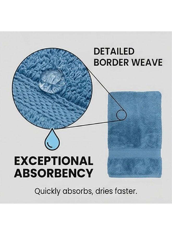 EBREEZZ Premium Cotton Body Towel – 70 × 140 cm | 650 GSM Ultra Soft & Highly Absorbent (1 Piece) - Image 4