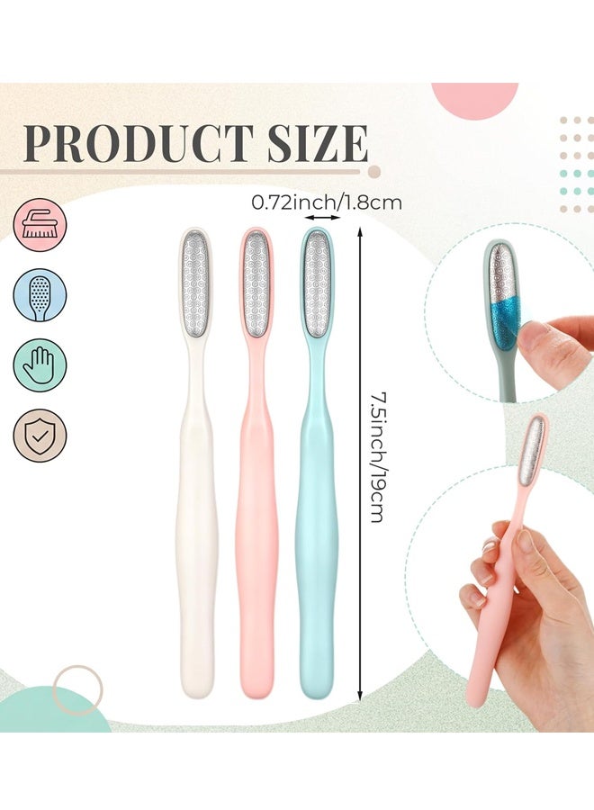 3PCS Stainless Steel Foot File Callus Remover Pedicure Tool - Image 2