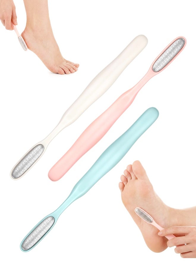 3PCS Stainless Steel Foot File Callus Remover Pedicure Tool - Image 1