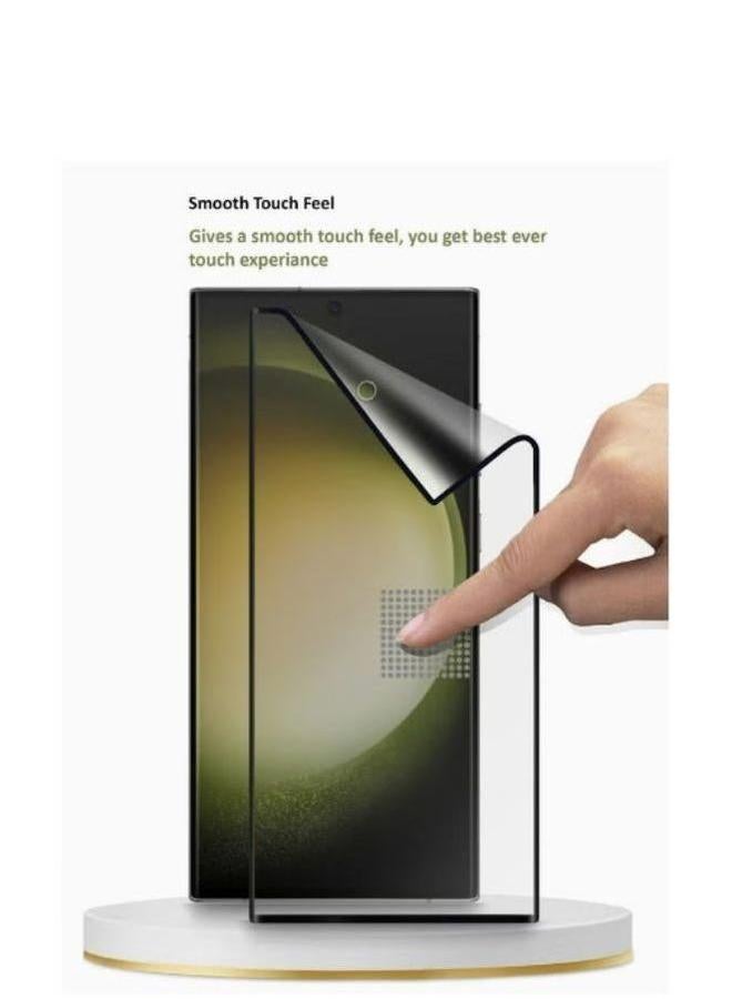 PROMASS Nano Ceramic Anti Fingerprint Matte Screen Protector For Samsung Galaxy S23 Ultra / S22 Ultra Clear - Image 1