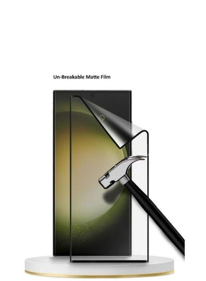 PROMASS Nano Ceramic Anti Fingerprint Matte Screen Protector For Samsung Galaxy S23 Ultra / S22 Ultra Clear - Image 3