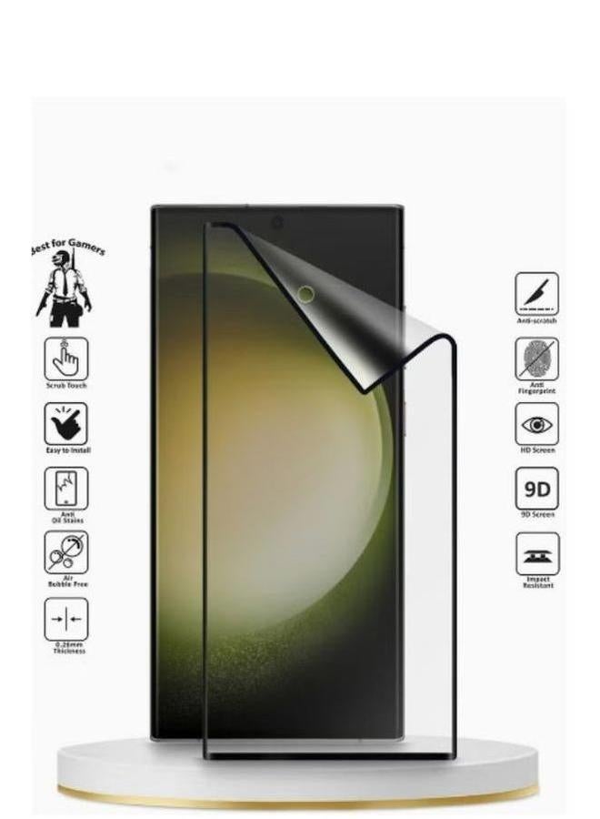 PROMASS Nano Ceramic Anti Fingerprint Matte Screen Protector For Samsung Galaxy S23 Ultra / S22 Ultra Clear - Image 2