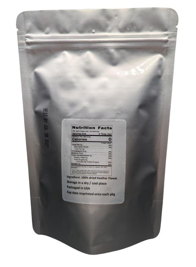 Nature Tea Heather Flowers - Dried Calluna vulgaris Loose Tea from 100% Nature (1 oz) - Image 3