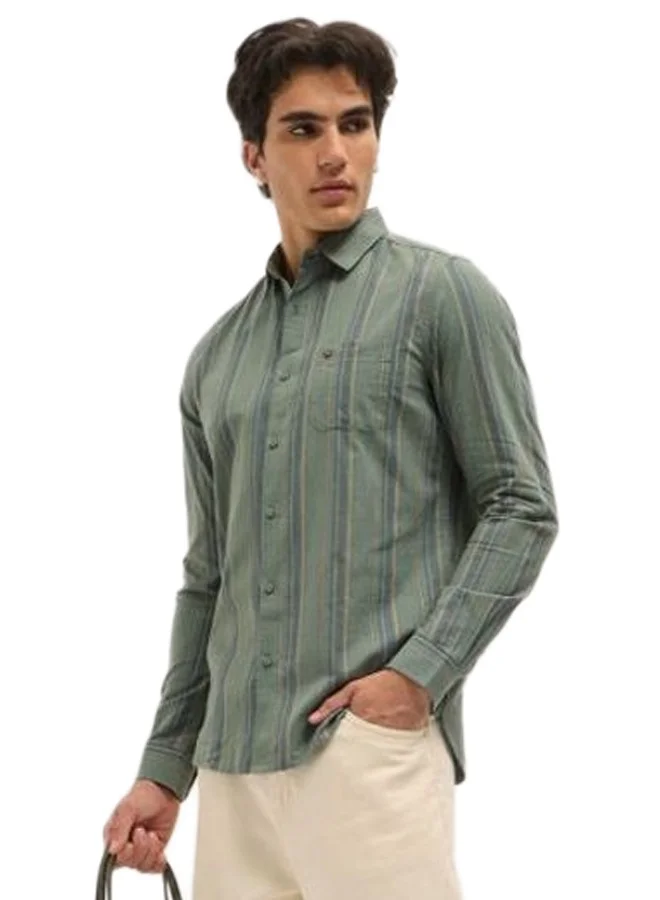 THE BEAR HOUSE Men's Shirt for Casual and Formal Wear | Classic Button-Down Style for Office, Daily Use, Travel, Events & All-Season Outfits | Versatile & Stylish Wardrobe Essential for Every Occasion