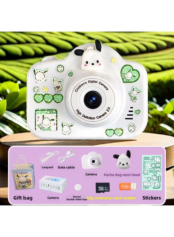 Generic Children's Camera Toy Photographable Printable Baby Camera Colored Polarets Birthday Gift For Boys And Girls-Body Color: *hd Dual Camera 32g One-year Warranty  - Image 1