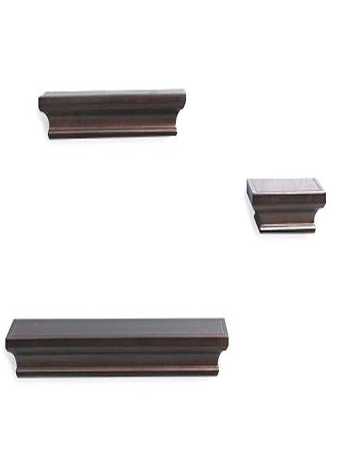 Acando Floating Wall Shelves Sets 3 PCS with Invisible Bracket Picture Ledge Units and Storage,Office Wall Organizer (3, Espresso) - Image 4