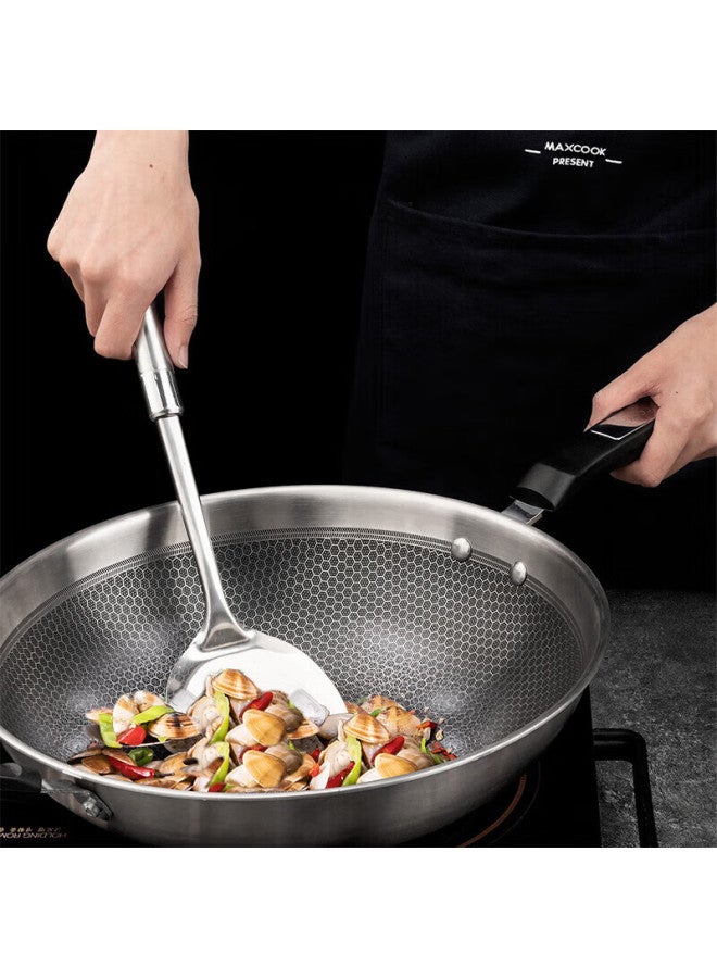 MAX COOK Meichun (maxcook) Wok Spatula, Stainless Steel Spatula, Thickened, Simple Series Mccu-168  - Image 1