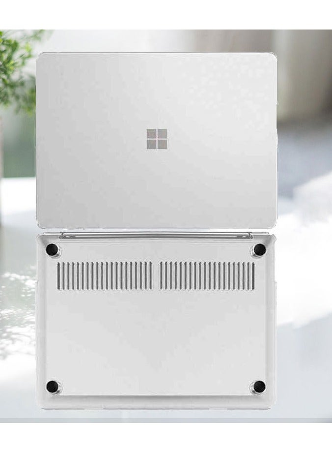 عام غطاء متوافق مع لاب توب مايكروسوفت سيرفيس 6 15 إنش 2024 - غطاء صلب غير لامع مقاوم للكسر - Image 1