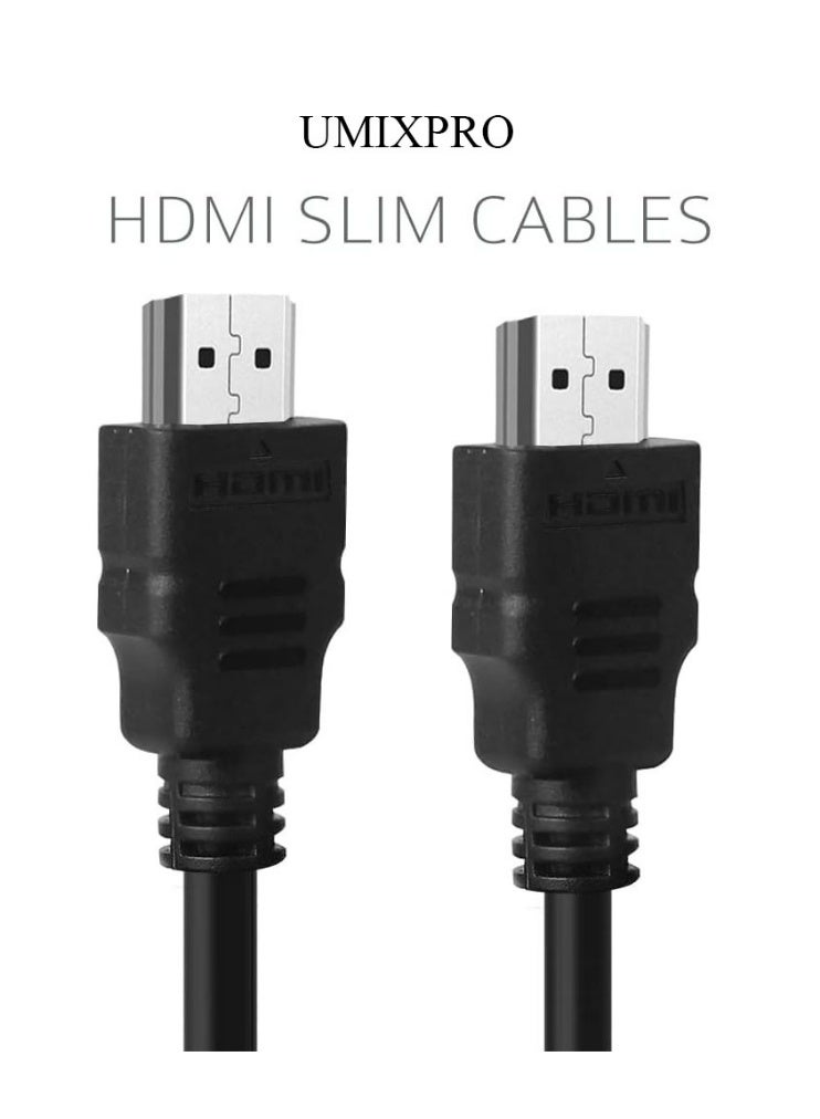 UMIXPRO HDMI Cable 4K HDMI 2.0 18Gbps High-Speed 4K@60Hz HDMI to HDMI Video Wire Ultra HD 3D 4K HDMI Cord Braided Compatible with MacBook Pro UHD TV Nintendo Switch Xbox PlayStation PS5/4 PC Laptop 5 Meter - Image 2