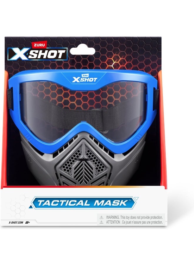 X-Shot ZURU X-Shot Tactical Mask (Black/Blue)  - Image 1