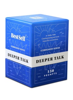 Conversation Starter Icebreaker Deeper Talk Deck by BestSelf ― Powerful Conversation Cards to Grow and Strengthen Relationships by Cultivating Open, Engaging and Meaningful Interactions ― 150 Prompts