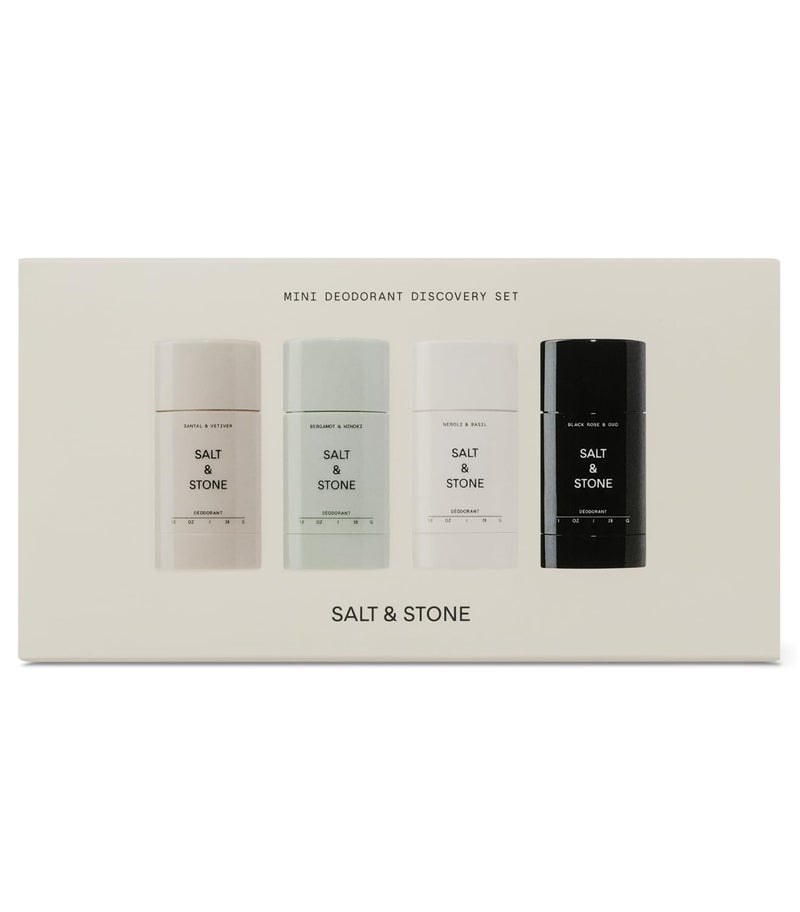 Salt & Stone Aluminum Free Deodorant | Extra Strength 48 Hour Protection for Women & Men | Made with Seaweed Extracts, Niacinamide & Prebiotics | Mini Deodorant Discovery Set - Image 2